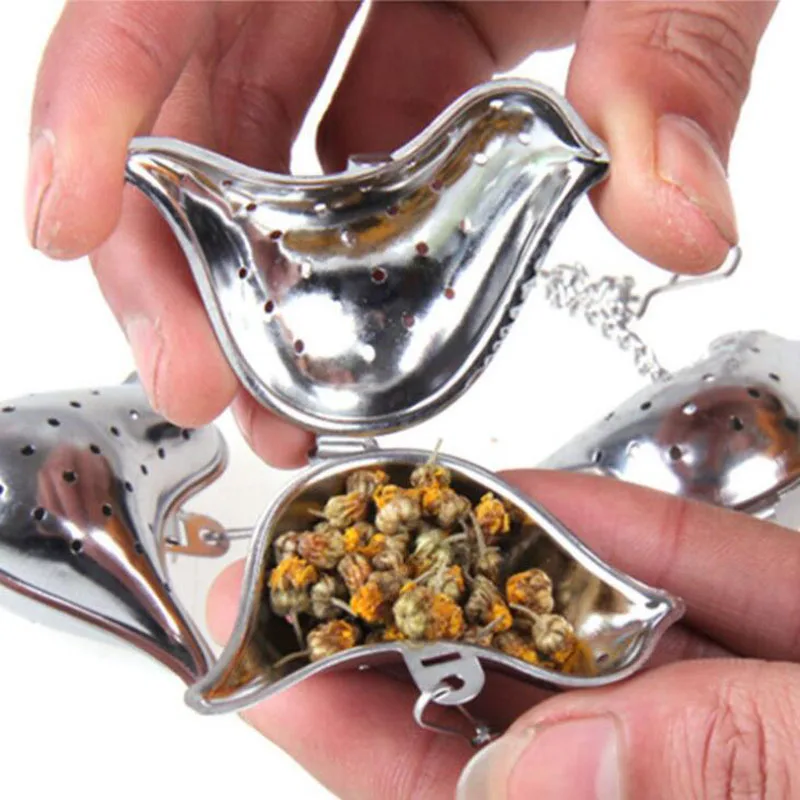 1 шт. в форме птицы сетчатый свободный держатель чайных листьев сетчатая мыльница