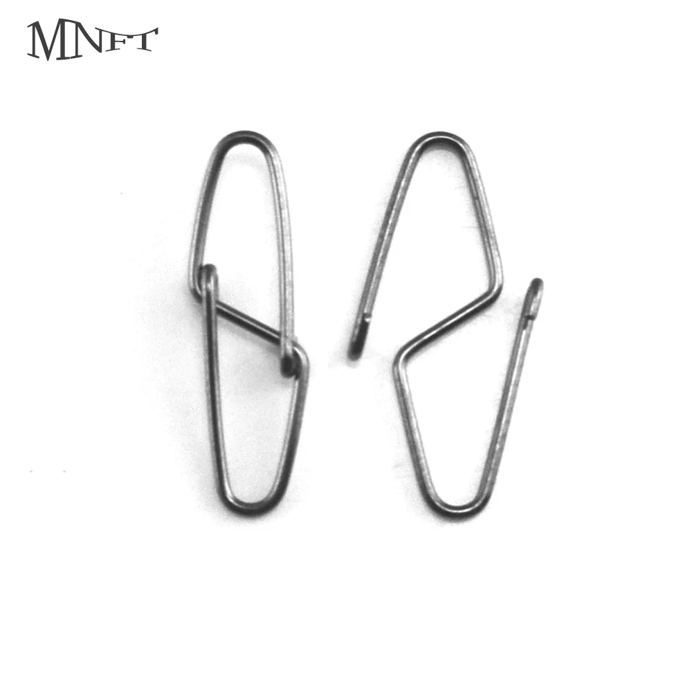 MNFT 50 шт. Поворотный Зажим для снасти из нержавеющей стали|accessories|accessories