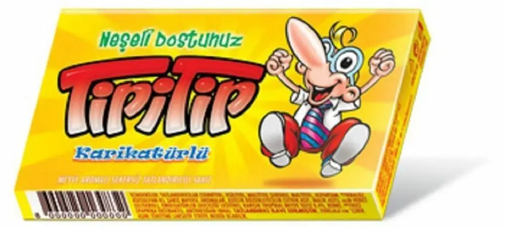 Tipitip tipi наконечник жевательной резинки Жевательная 14 шт. старый вкус жевательная резинка 1 упаковка x 14 десен