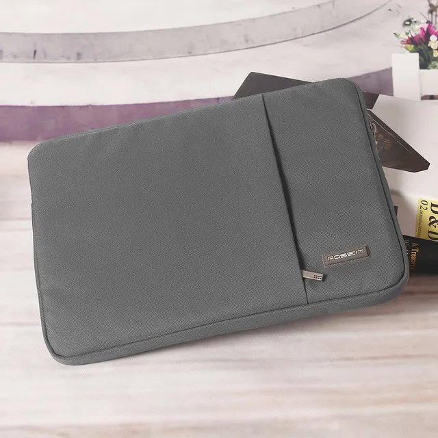 Grey Сумка для ноутбука, планшет, чехол для ноутбука, сумка для Apple Macbook Air11 Air13 Pro retina Touch Bar 11 12 13 15 16 17 дюймов - Цвет: Grey