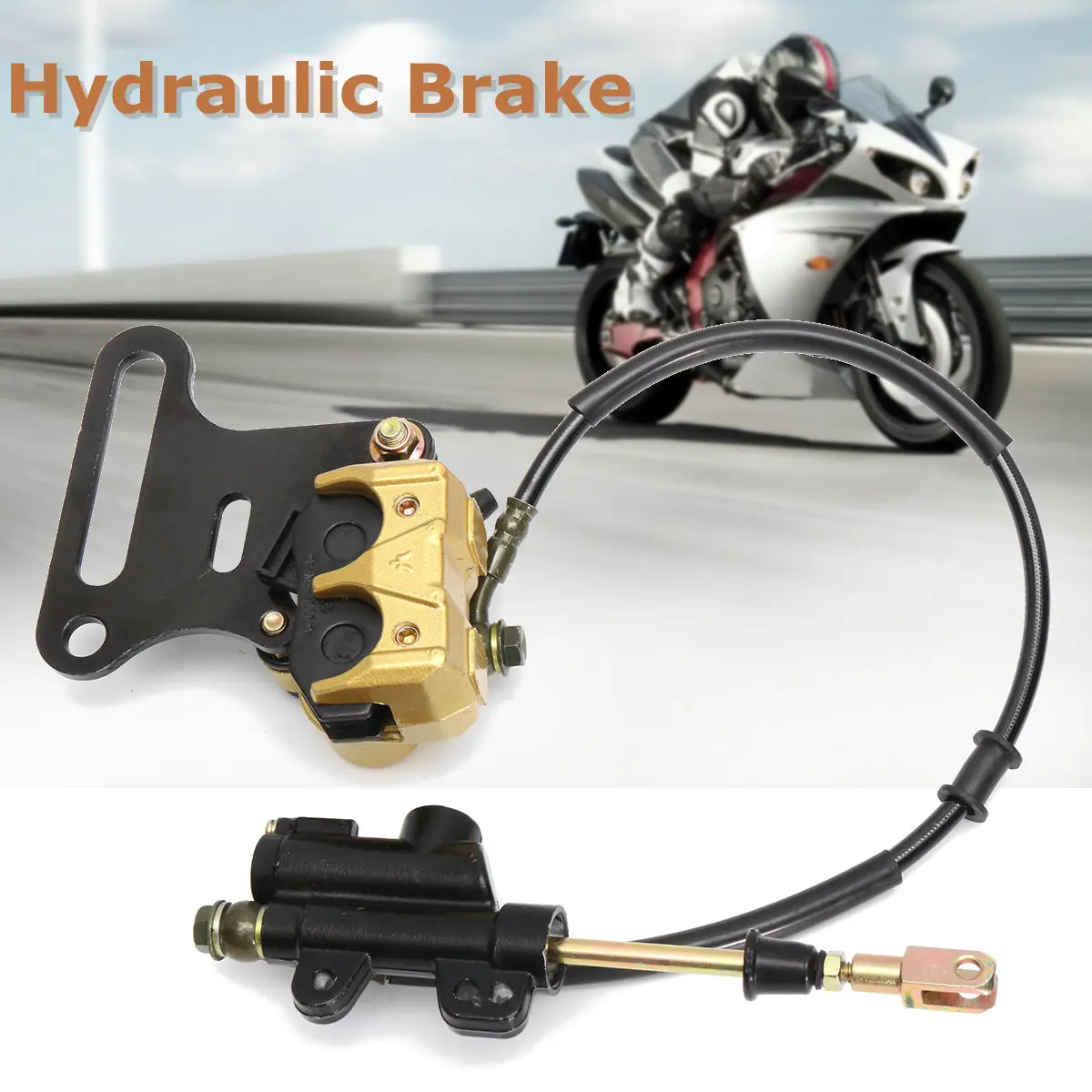

Hydraulic Rear Disc Brake Caliper System 110 125cc 140cc PIT PRO Dirt Bike 12mm