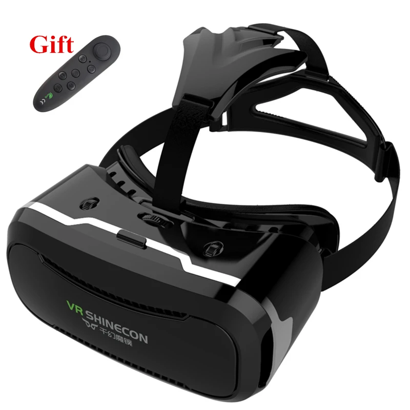 VR очки 3D гарнитура коробка виртуальный джойстик для телефона виртуальной