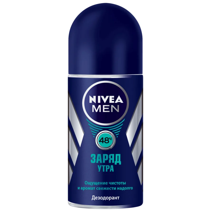 NIVEA Дезодорант шариковый Заряд утра 50 мл | Красота и здоровье