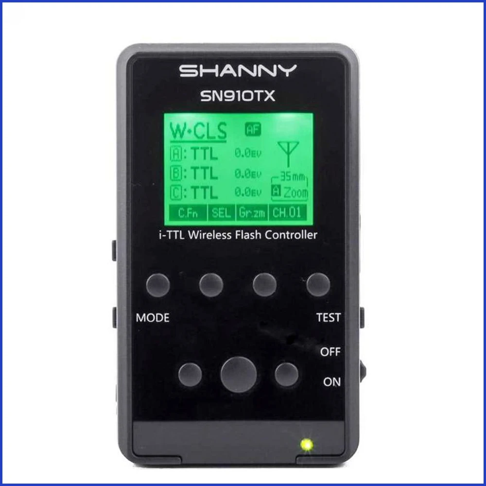Беспроводная радиосигнальная система Shanny SN910TX 2 4G 1/8000S AF вспомогательный фокус i TTL