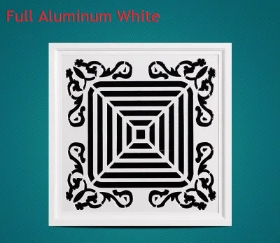 13 Premintehdw алюминиевый пластик ABS 30*30 см квадратная необычная настенная потолочное вентиляционное отверстие вентиляционная решетка вентиляционная крышка - Цвет: 13
