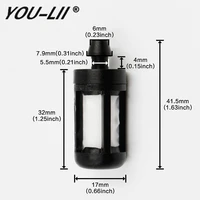 youlii new 10pcs fits stihl 017 018 ms170 180 ms250 ms260 ms290 ms310 ts400 ts460 air fuel oil filter replaces 0000 350 3500