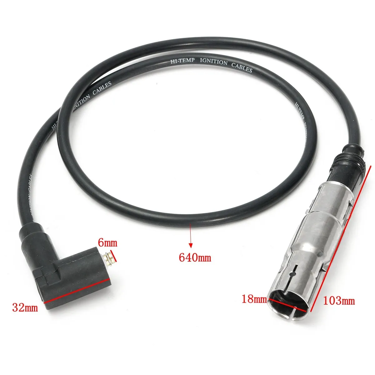 6 шт. провода свечи зажигания для VW Golf Jetta Passat VR6 1993 1999 021998031|cable for|cable wirecable spark |