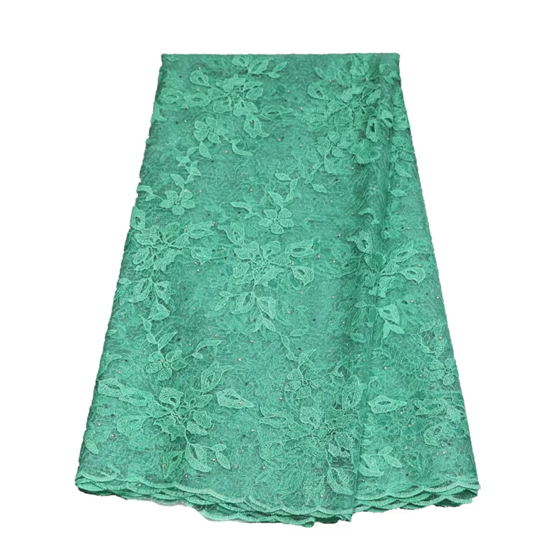 Beautiful Off White Color High Quality Nigerian Lace Fabrics For Wedding 2018 Latest African French Fabric with Rhinestones | Дом и сад