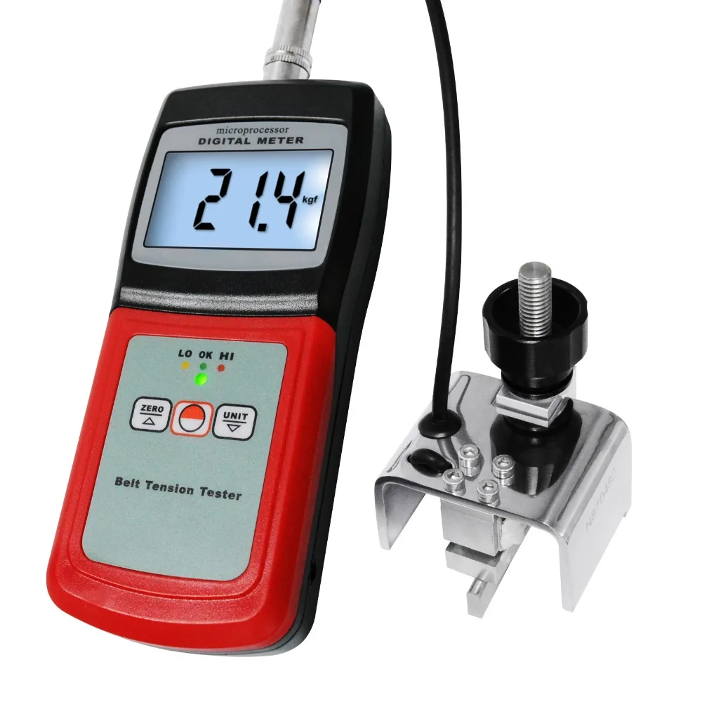 

Digital Belt Tension Meter Gauge, 0~77 kg / 0~120 lb / 0~750 Newtons / 0~144 Seems, Tape Cable Wire Replacement, Automotive
