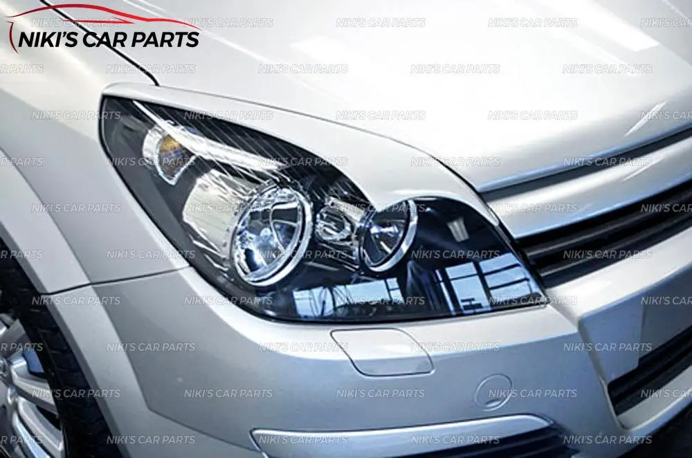 Накладка на передние фары для Opel Astra H 2005 2010 накладка ресницы из АБС пластика
