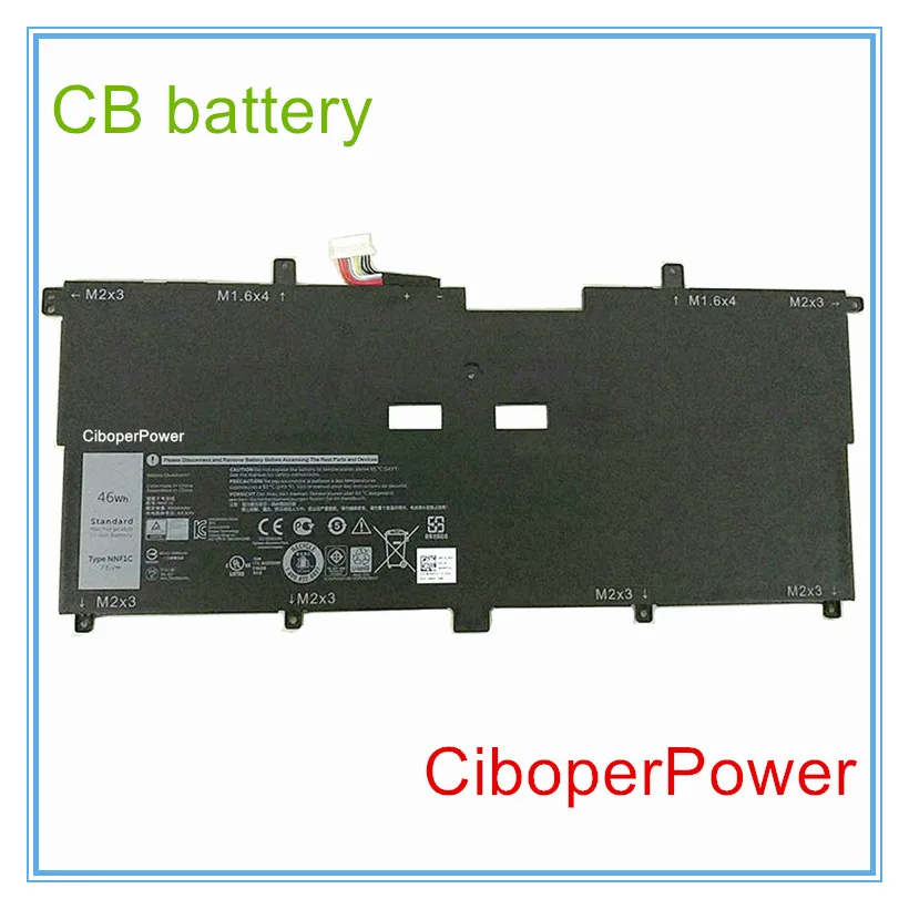 Оригинальный качественный аккумулятор NNF1C HMPFH 7 6 В 46WH для XPS 13 9365 D1605TS|Аккумуляторы