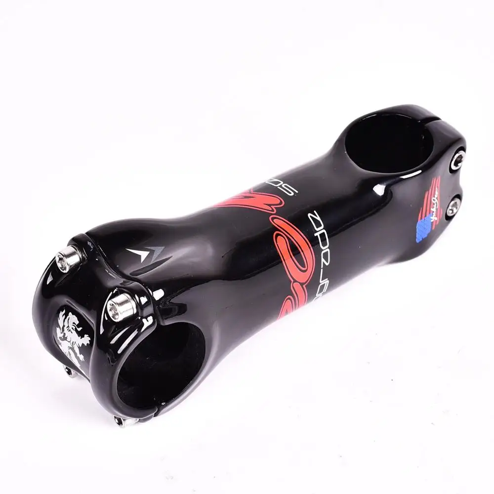 KRSEC T800 углеродный стержень 28,6*31,8 мм 6 градусов Дорожный/MTB 3K Глянцевые Углеродные волокна стебли части велосипеда 90/100/110 мм велосипедный стержень