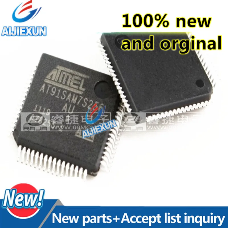 

1Pcs 100% New and original AT91SAM7S256-AU-001 AT91SAM7S256 at91sam7s256 QFP64 in stock