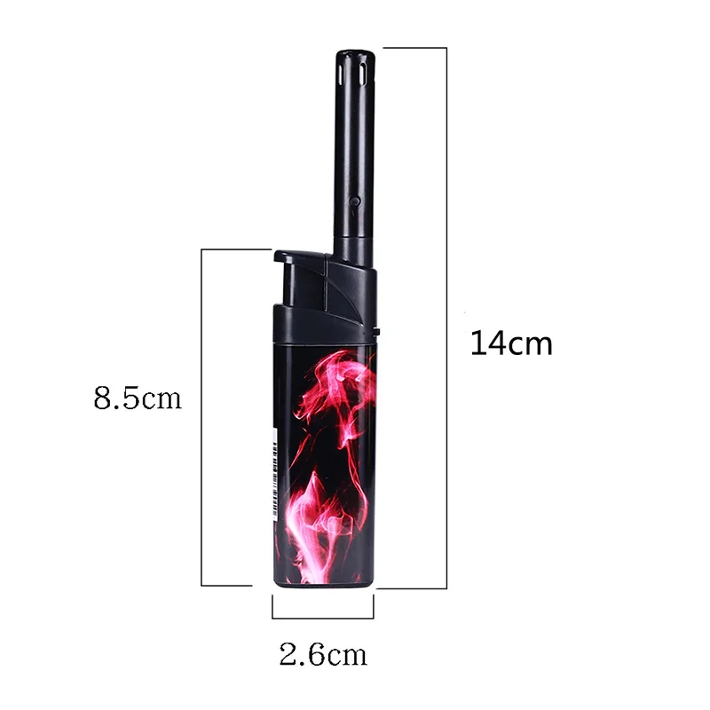 Зажигалка для свечей Мини многоразового Пластик газовые зажигалки с бутаном