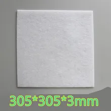 1 шт. 305*305*3 мм хлопковый фильтр DIY фильтры для очистки воздуха Hepa