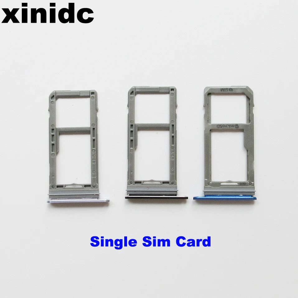 Xinidc 20 шт одиночный и двойной держатель для sim-карты для Samsung Galaxy Note 8 N950 N950FD держатель для sim-карты запасные части от AliExpress WW