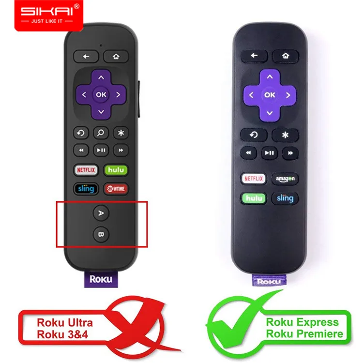 SIKAI чехол для ROKU IR пульт дистанционного управления стандартный Express Roku премьера 4K