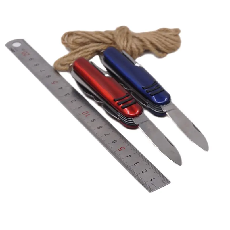 11 in 1 Multi Function Folding Knife Screwdriver Plier Keychain Camping Hunting Hiking Pocket Knives Outdoor EDC Tool |