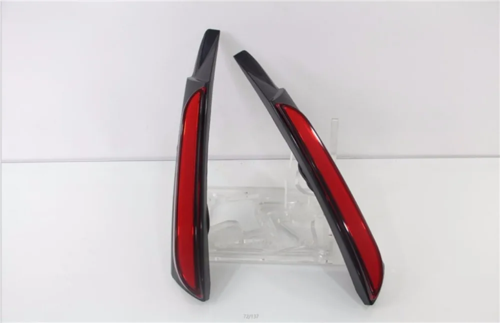 JanDeNing Car LED Rear Trunk Pillar Tail Light Column Brake Lamp Brake/Driving For Toyota Fortuner 2015-2017 | Автомобили и