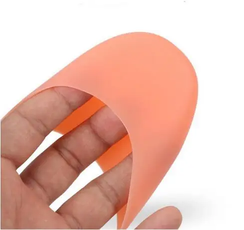 

150 Pairs/Lot 3 colors silicone ballet dancer toe pad with holes silicone front foot pad relieve #2133