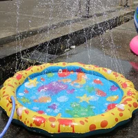 swimming pool baby wading kiddie squirt fun pool outdoor squirtsplash water spray mat for lawn beach play game sprinkler mat