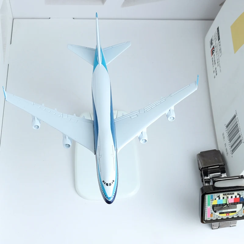 16 см Прототип самолета Боинг 747-400 модель летательного стандартная из сплава