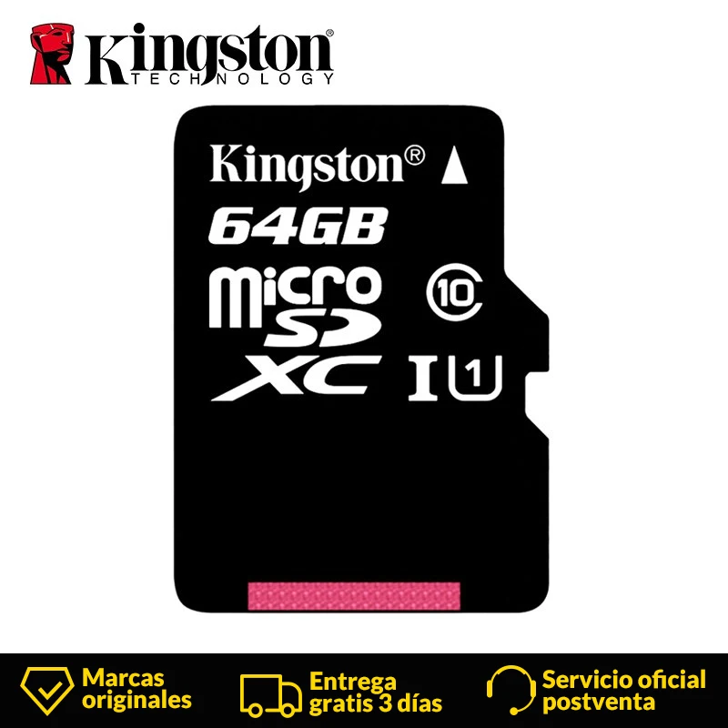 Kingston Class 10 Micro SD карта 32 ГБ 64 16 128 Гб MicroSD памяти SDHC XC UHS-1 флэш-карта SDTF для камера