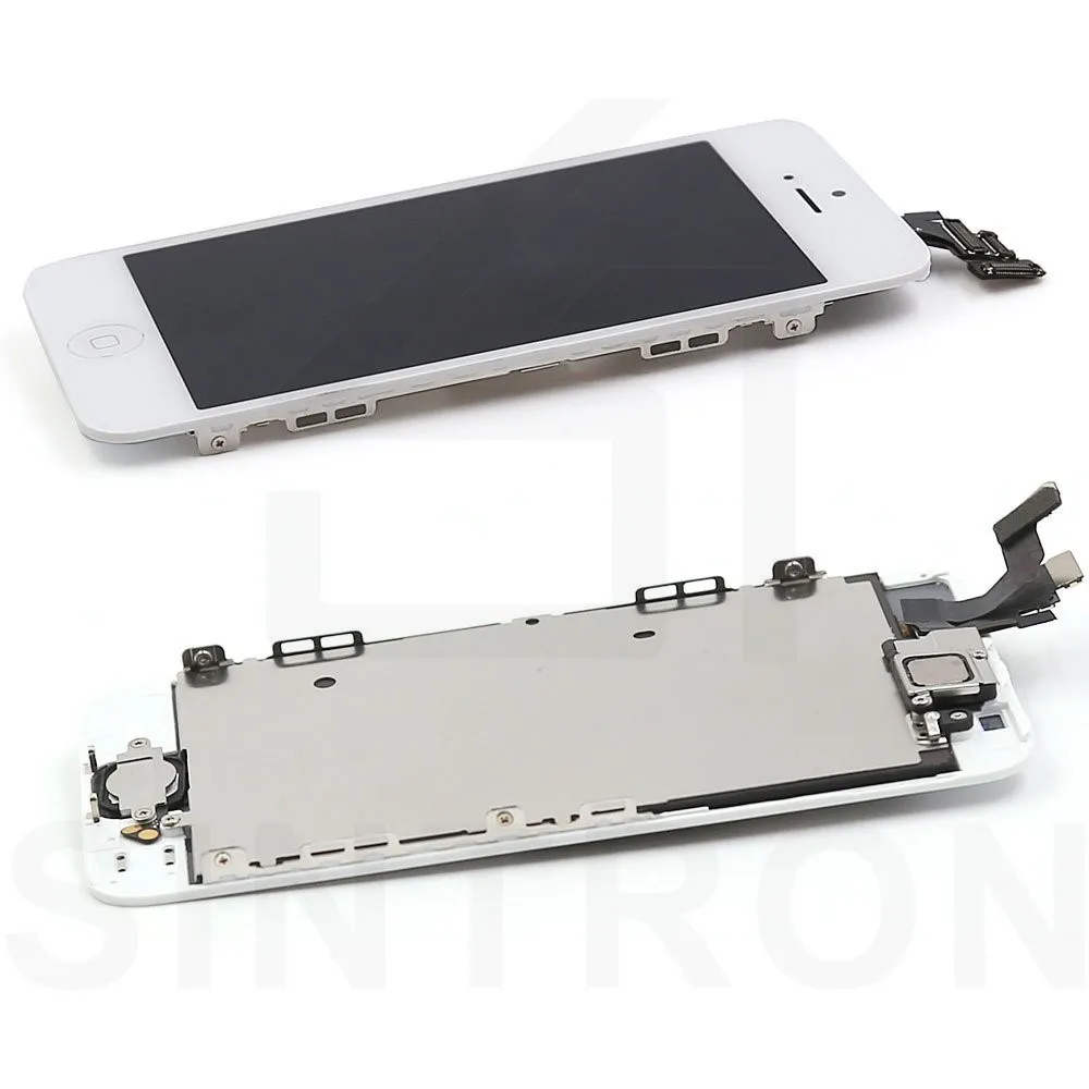 Sintron OEM для iPhone 5 Замена экрана полностью собранная белая панель дисплея включая