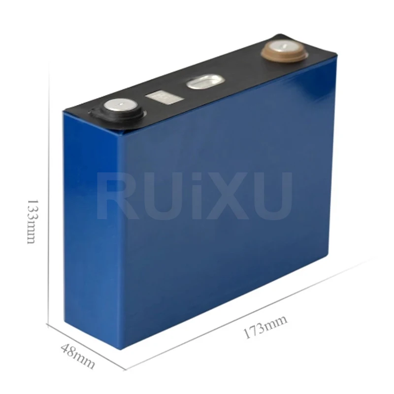 3 2 V 100AH RUIXU LiFePO4 одноэлементная батарея с алюминиевым корпусом|Провод