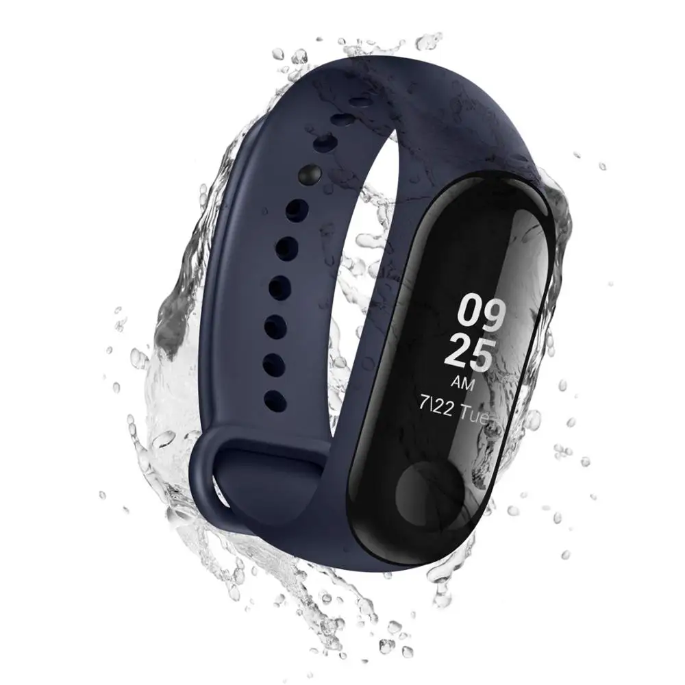 Xiaomi Mi Band 3 умный Браслет фитнес трекер монитор сердечного ритма мгновенное