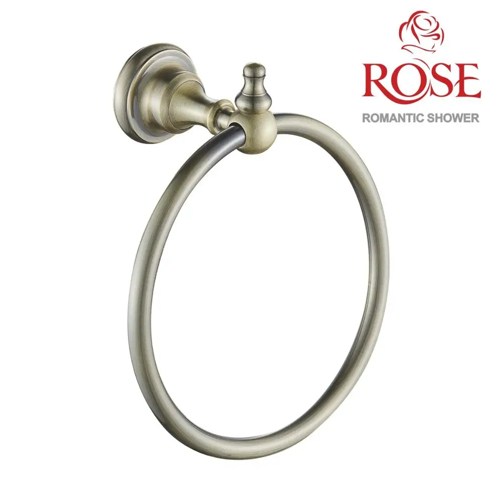 ROSE Полотенцедержатель в форме кольца латунное кольцо для полотенец круг