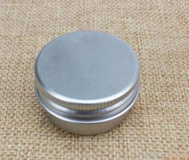 

1000pcs/lot Free Shipping Newest 5g 5ml Empty Cosmetic Jar Lip Balm Container Pots Aluminum Tins #30