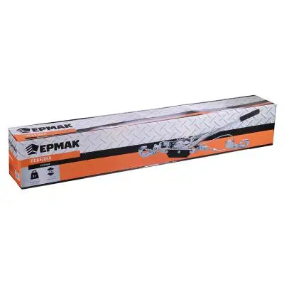ЕРМАК ЛЕБЕДКА РУЧНАЯ РЫЧАЖНАЯ TR8021 2Т ДЛИНА ТРОСА 2 5М / ИЗНОСОСТОЙКАЯ ПРОЧНАЯ |