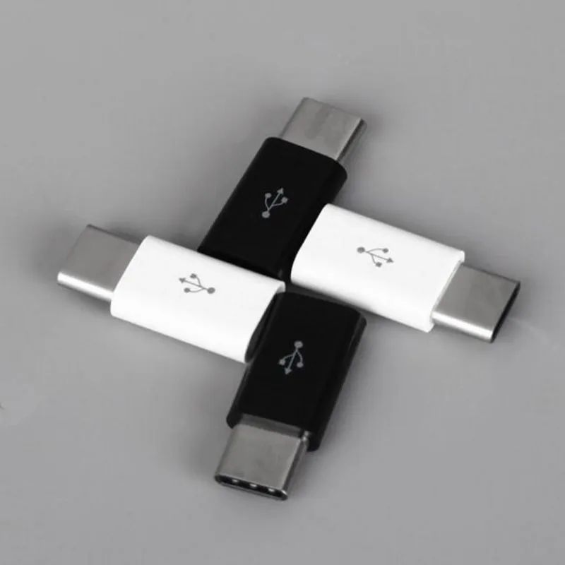 Hoqueen 2000 шт * Micro USB Type C зарядное устройство кабель адаптер конвертер для Xiaomi Mi 5 oneplus