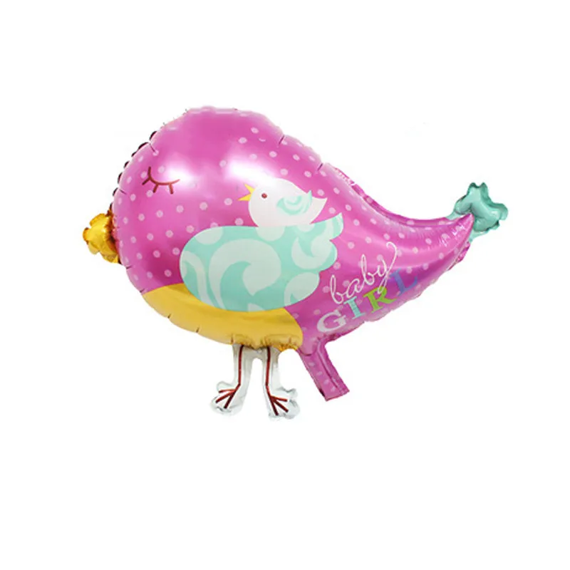 Новый 1 шт. милый мини kingfisher птица лягушка Улитка алюминиевый шар детский душ