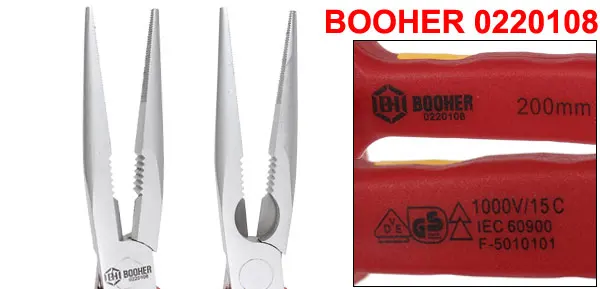 Горячая Распродажа высокое качество утвержденный Booher 200 мм/8 дюймов 1000 В Vde