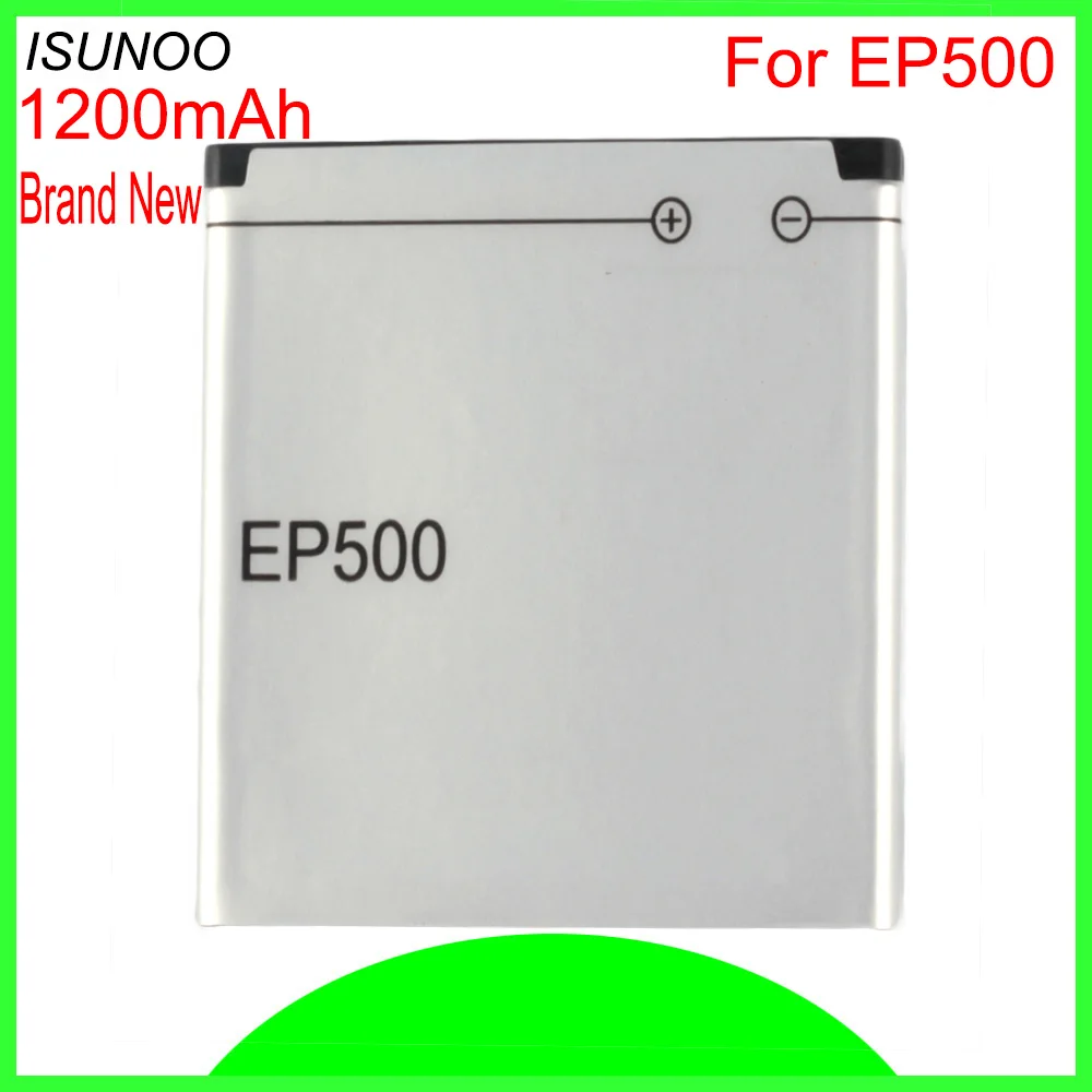 ISUNOO 1200mAh EP500 для Sony Ericsson U8i X8 W8 E16I E15i E15 E16 SK17 ST17i U5 U5a|Аккумуляторы мобильных