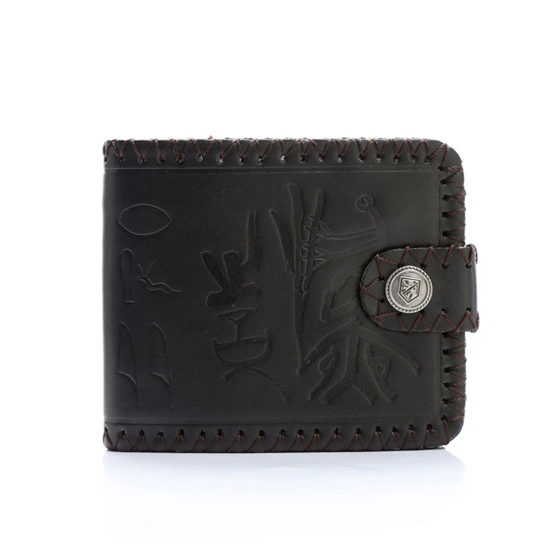 Женский кошелек с коротким разрезом 3 сложения кольцом Британский Ретро стиль