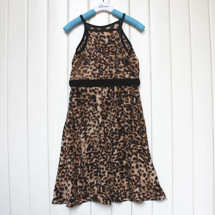 Повседневное платье для девочек коллекция 2017 года детское без рукавов с