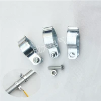free shipping pipe clamp 10pcslot with screw grounding card electric rolling head galvanized pipe clip kbg jdg ground pipe cla
