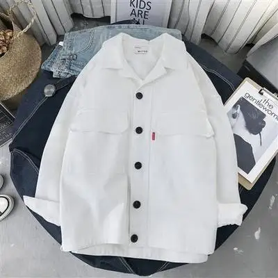 Obrix 2019 Female Autumn Spring Loose Casual Style Jacket Square Collar V Neck Full Sleeve Buttons Pockets Streetwear Jacket|Женские