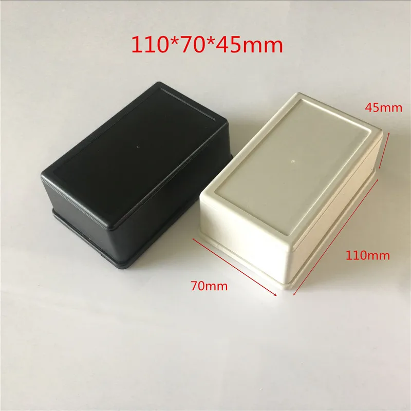 Abs Проект box diy custom pcb пластиковый корпус 110*70*45 мм Лидер продаж Черный инструмент