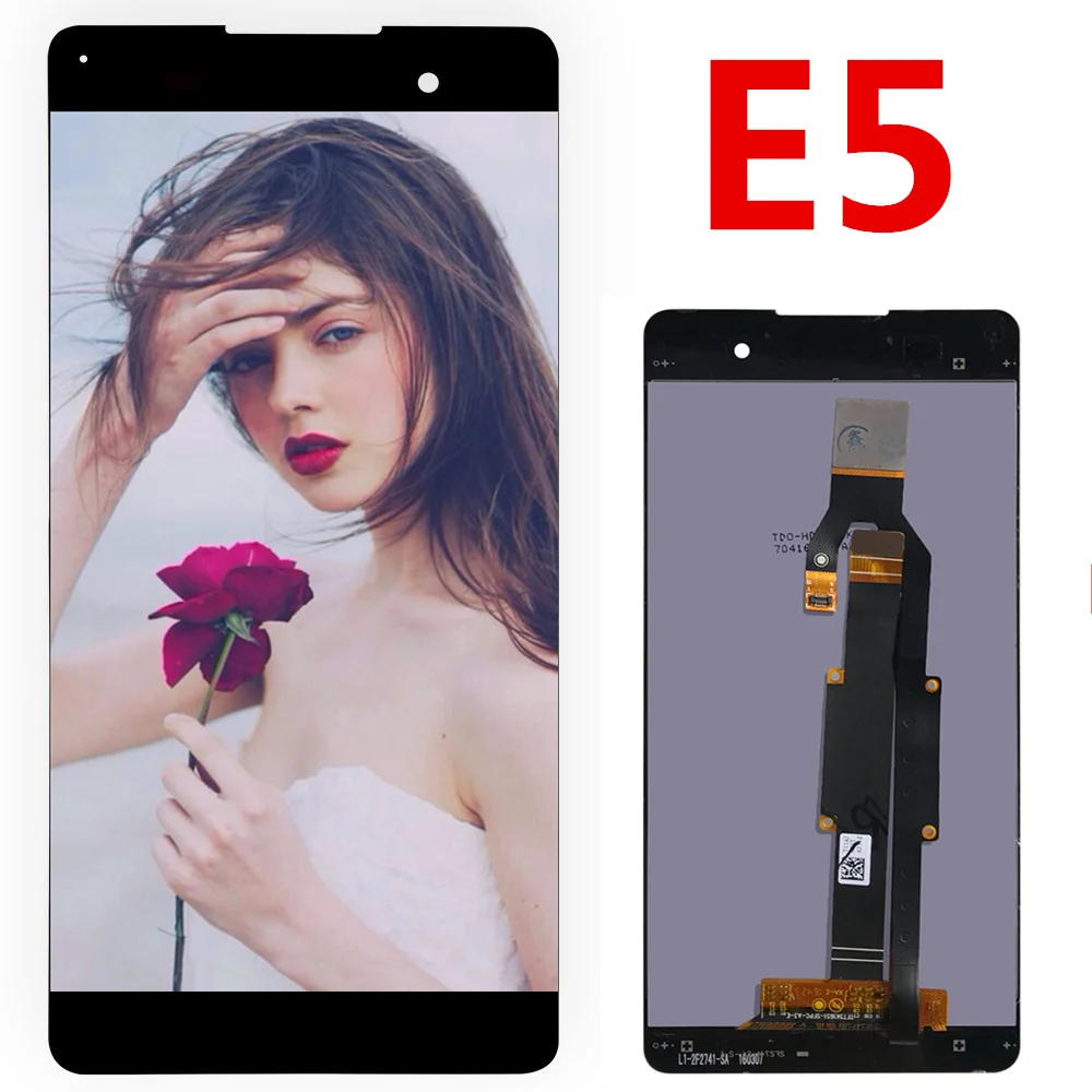 Протестированный оригинальный 1280x720 ЖК-дисплей для SONY Xperia E5 дисплей сенсорный