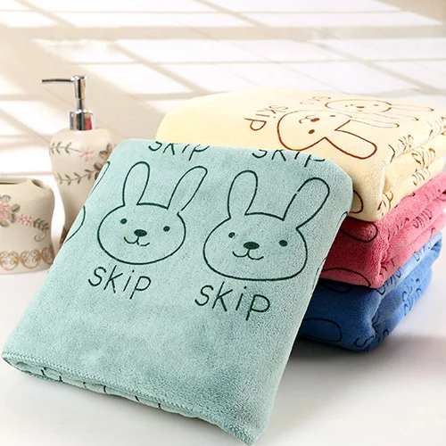 Мультфильм утолщаются мягкие абсорбирующие сушка Для ванной пляжные Полотенца