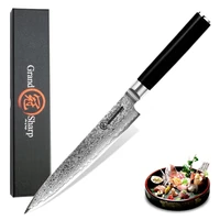 damascus kitchen knife 5 9 inch utility knife 67 layers vg10 japanese damascus steel kitchen knives chef knife cooking tools new