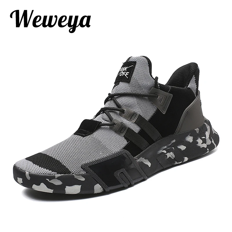 Кроссовки Weweya Мужские дышащие сетчатые камуфляжные повседневная обувь для