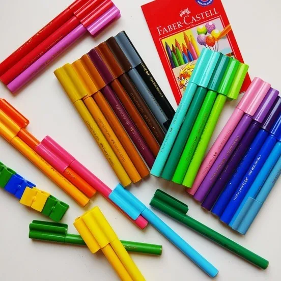 Оригинальный Faber Castell новый разъем волокна Наконечник Ручка Чехол упаковочная