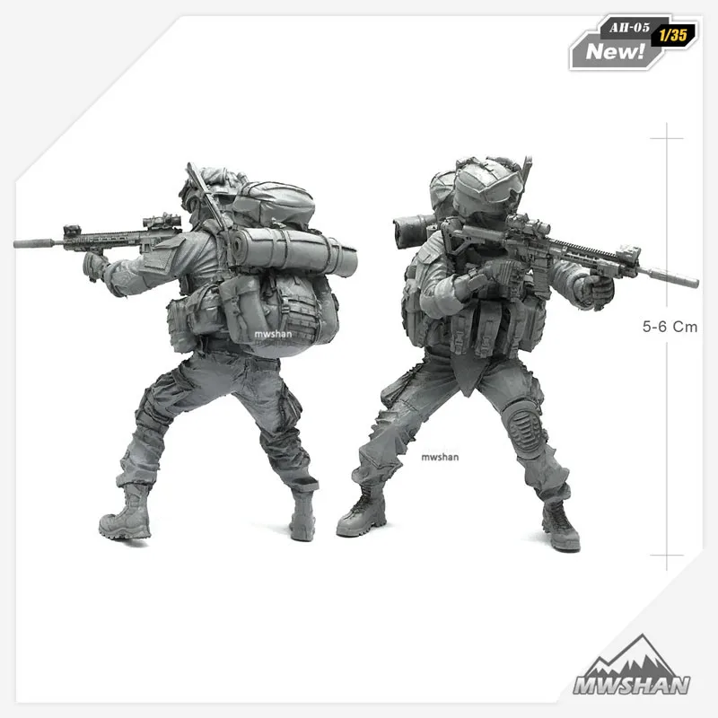 Серия YUFAN 1/35 Ач 05 Современная армейская специальная сборка военные полимерные