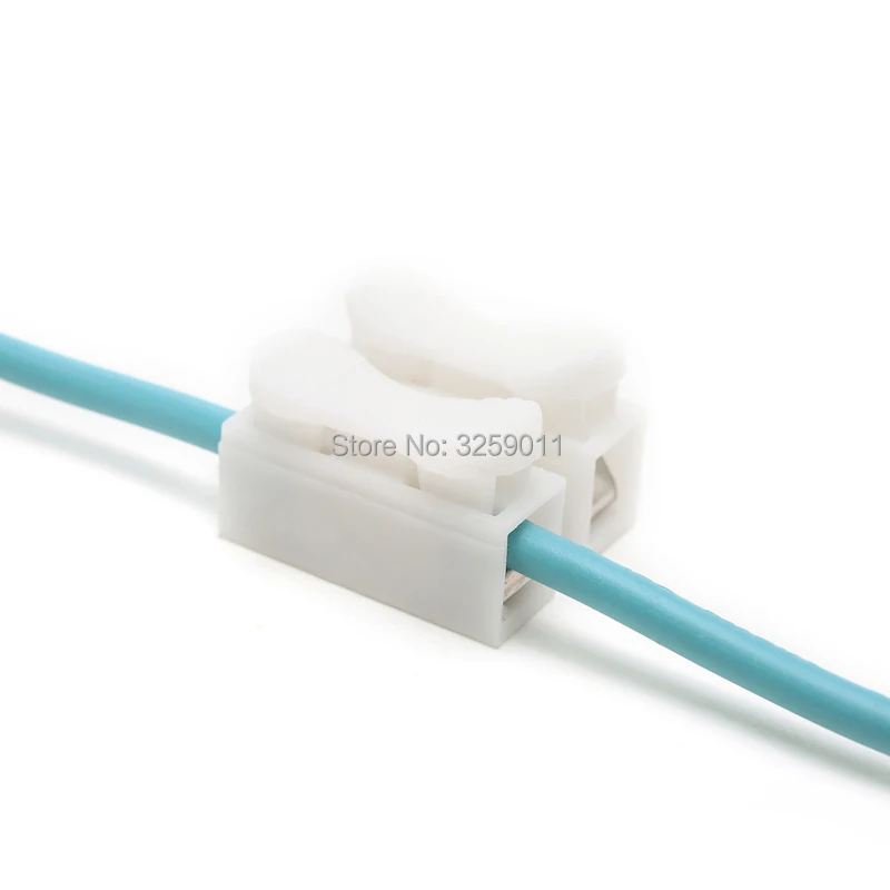 2 контактный самоблокирующийся соединитель для электрического кабеля CH2 1 шт.