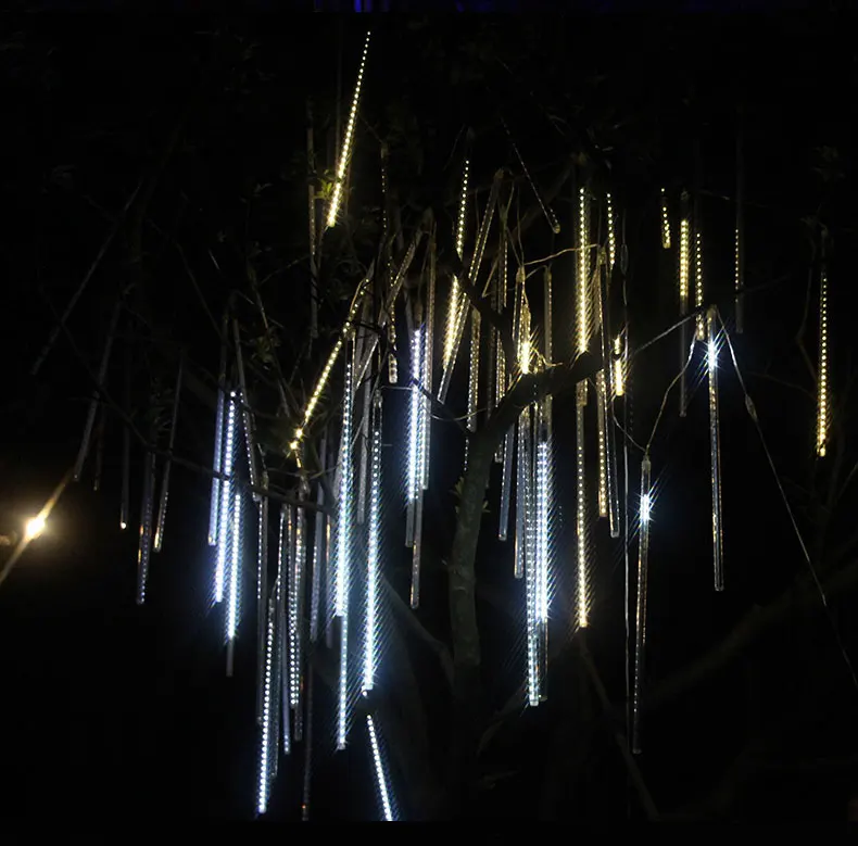 20CM-50CM Led Meteor Shower Light Christmas Tree Lights Outdoor Waterproof Fairy Wedding Decoration | Лампы и освещение